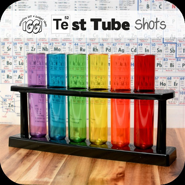 Test Tube Glass Shots - (Set of 6)