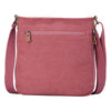 Troop London: Classic Small Zip Top Shoulder Bag - Pink