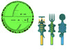 Constructive Eating: Dinosaur Bundle Dinner Set