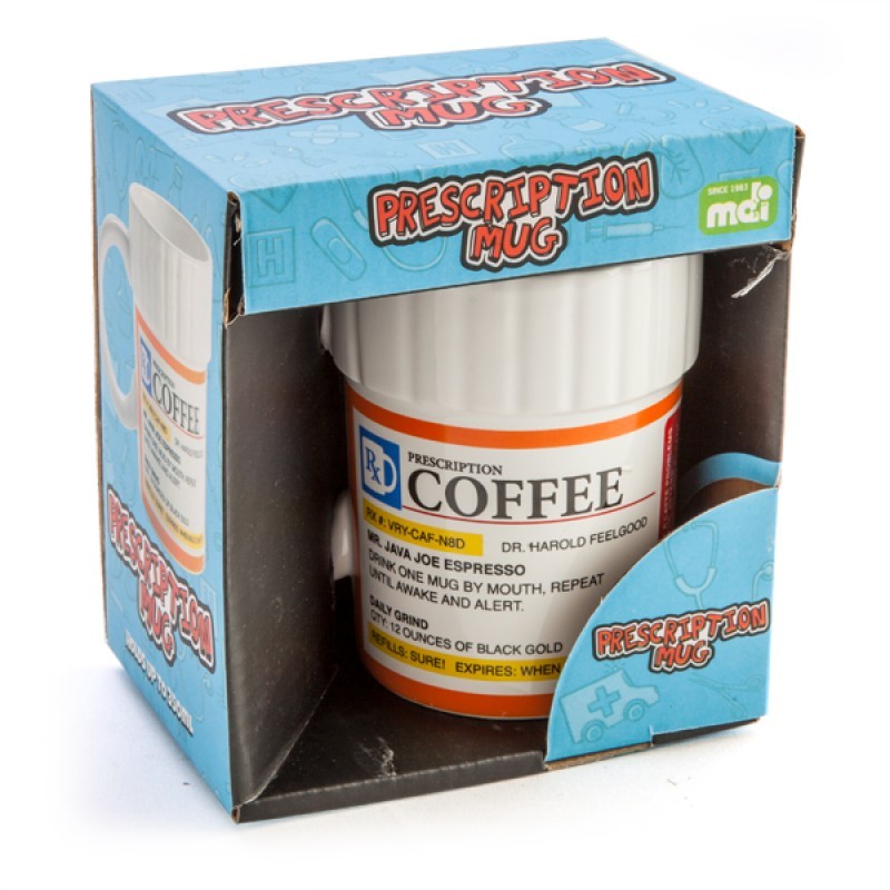 Prescription Coffee Novelty Mug