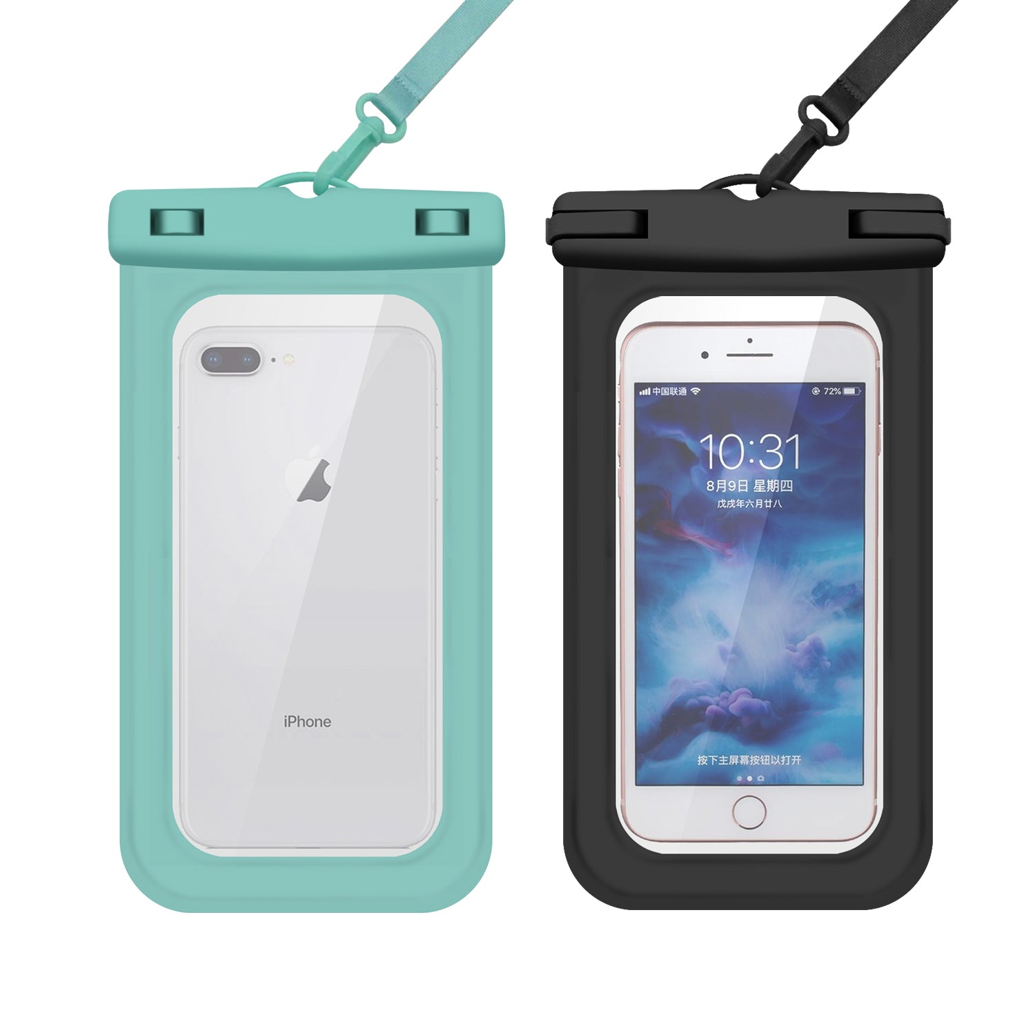 Waterproof Pouch Cellphone Dry Bag - Green