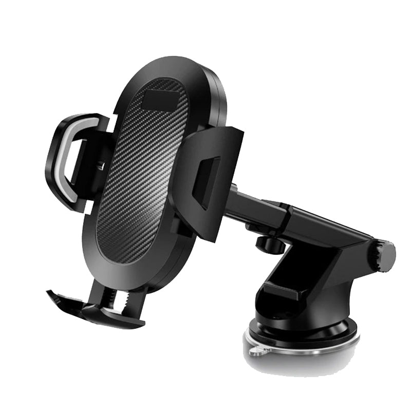 Rotation Mobile Phone Holder with Suction Stand - Black