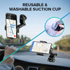 Rotation Mobile Phone Holder with Suction Stand - Black