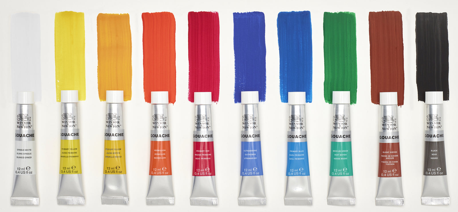 Winsor & Newton: Gouache - Arrival Set (10 x 12ml)