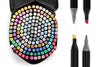 168-Piece Colour Marker Set (Black)