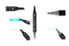 168-Piece Colour Marker Set (Black)