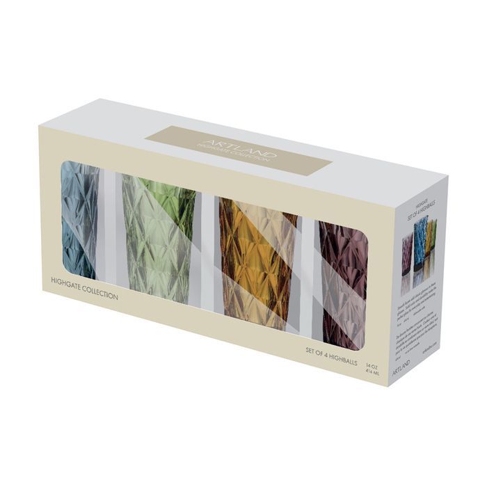 Artland: Highgate HiBall Glasses Set (Set of 4)