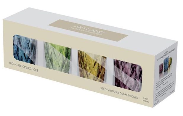 Artland: Highgate DOF Tumbler - Mixed Glass Set (Set of 4)