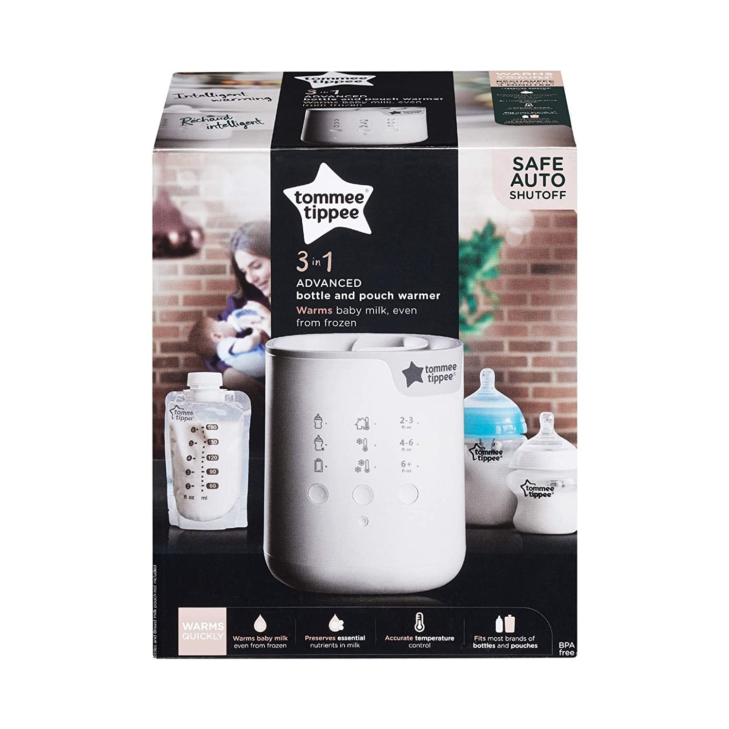 Tommee Tippee: Closer to Nature Advanced Bottle & Pouch Warmer