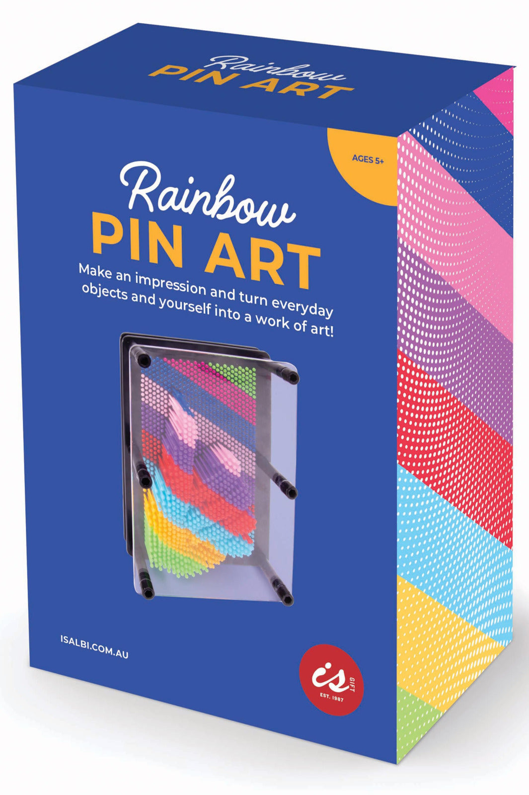 IS Gift - Rainbow Pin Art