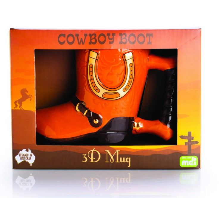 Cowboy Boot 3D Novelty Mug