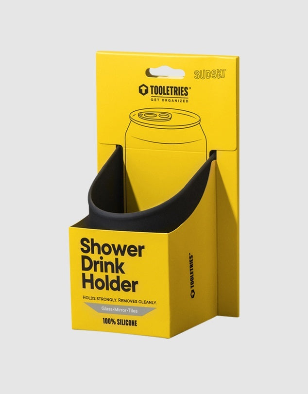 Tooletries: Shower Drink Holder - Charcoal