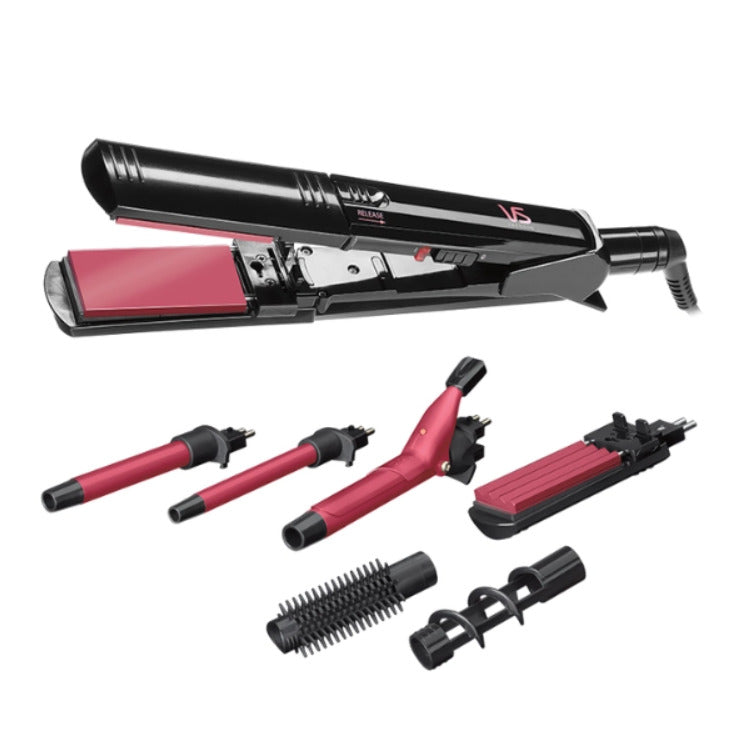 VS Sassoon: Total Ceramic Hair Style Straightener/Curl Set (VSC2800A)