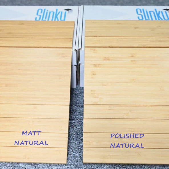 Genuine Slinky Sofa Table - Natural Matte