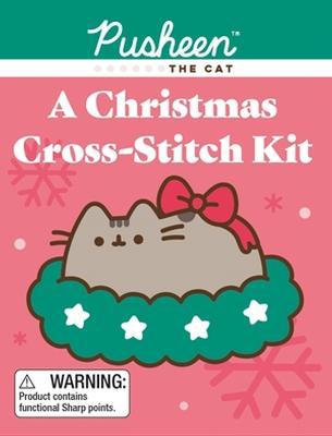 Pusheen: A Christmas Cross-Stitch Kit By Claire Belton
