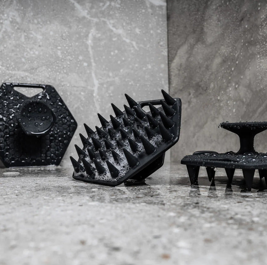 Tooletries: Scalp Scrubber & Hook - Charcoal