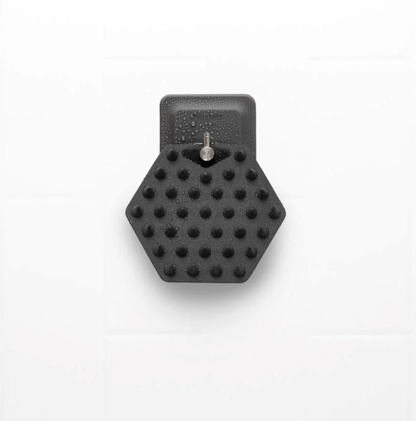 Tooletries: Scalp Scrubber & Hook - Charcoal