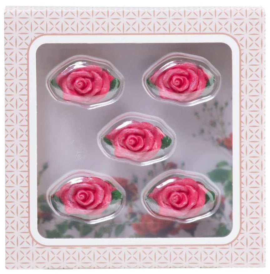 Jardinopia Garden Décor: Diffuser Topper - Roses (Set of 5)