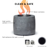Po di Fame: Ambi Cement Flame Pit