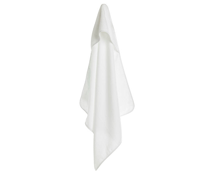 Mum 2 Mum: Hooded Towel - White