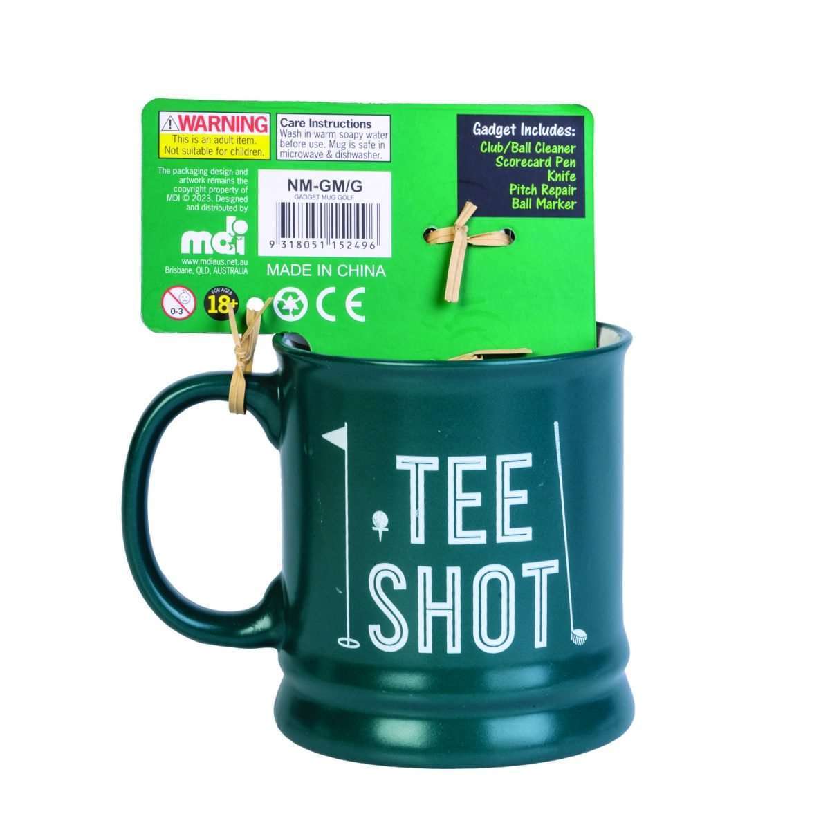Golf Gadget Novelty Mug with Golf Tool