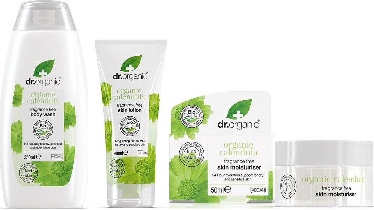 Dr Organic: Calendula Body Mates Value Pack
