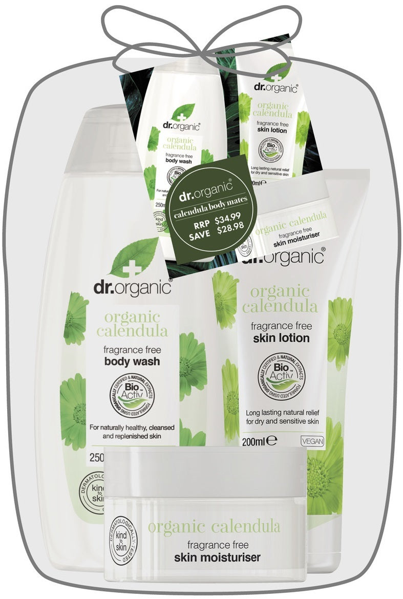 Dr Organic: Calendula Body Mates Value Pack