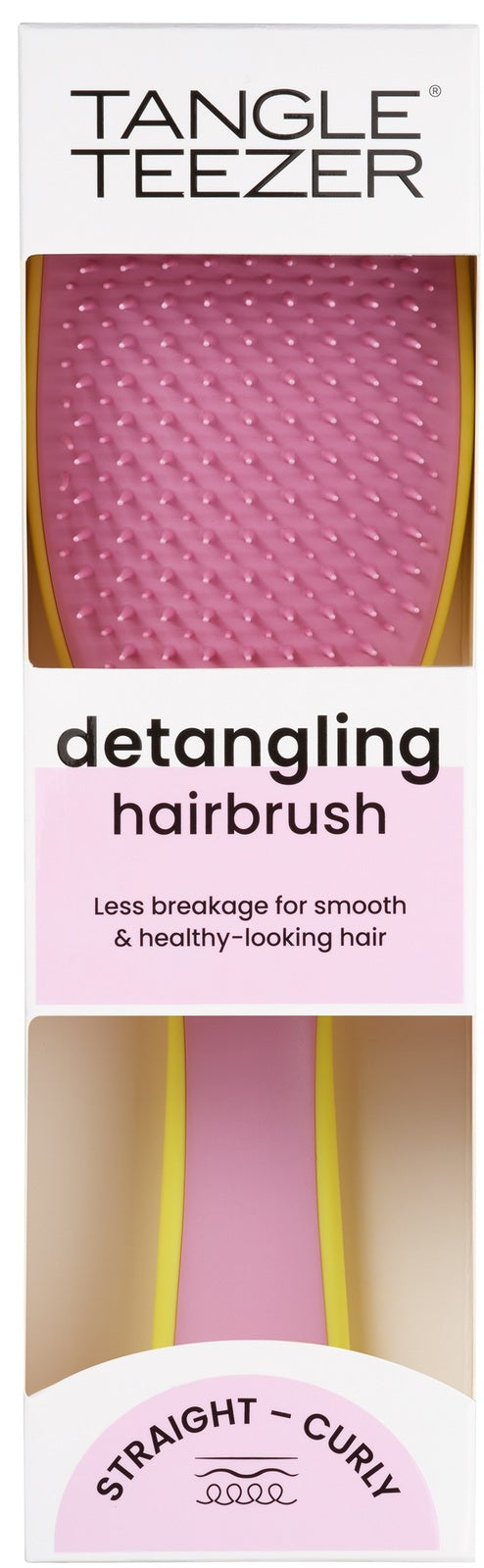 Tangle Teezer: Ultimate Detangler Brush - Hyper Yellow & Rosebud
