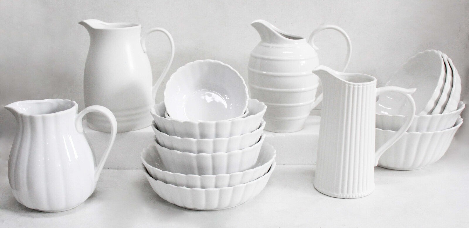 Lavida: Side Bowl - Belle White