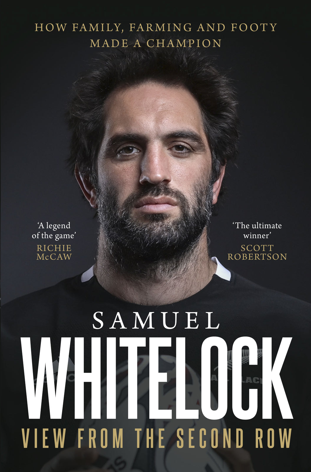 View From The Second Row By Samuel Whitelock (Hardback)