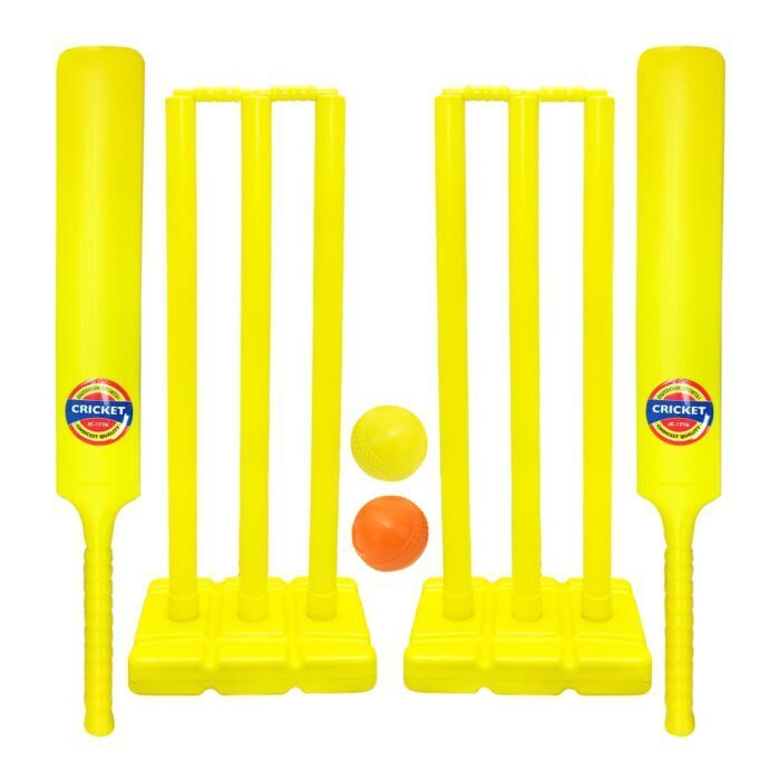 Outdoor Play Complete 2-in-1 Cricket Set
