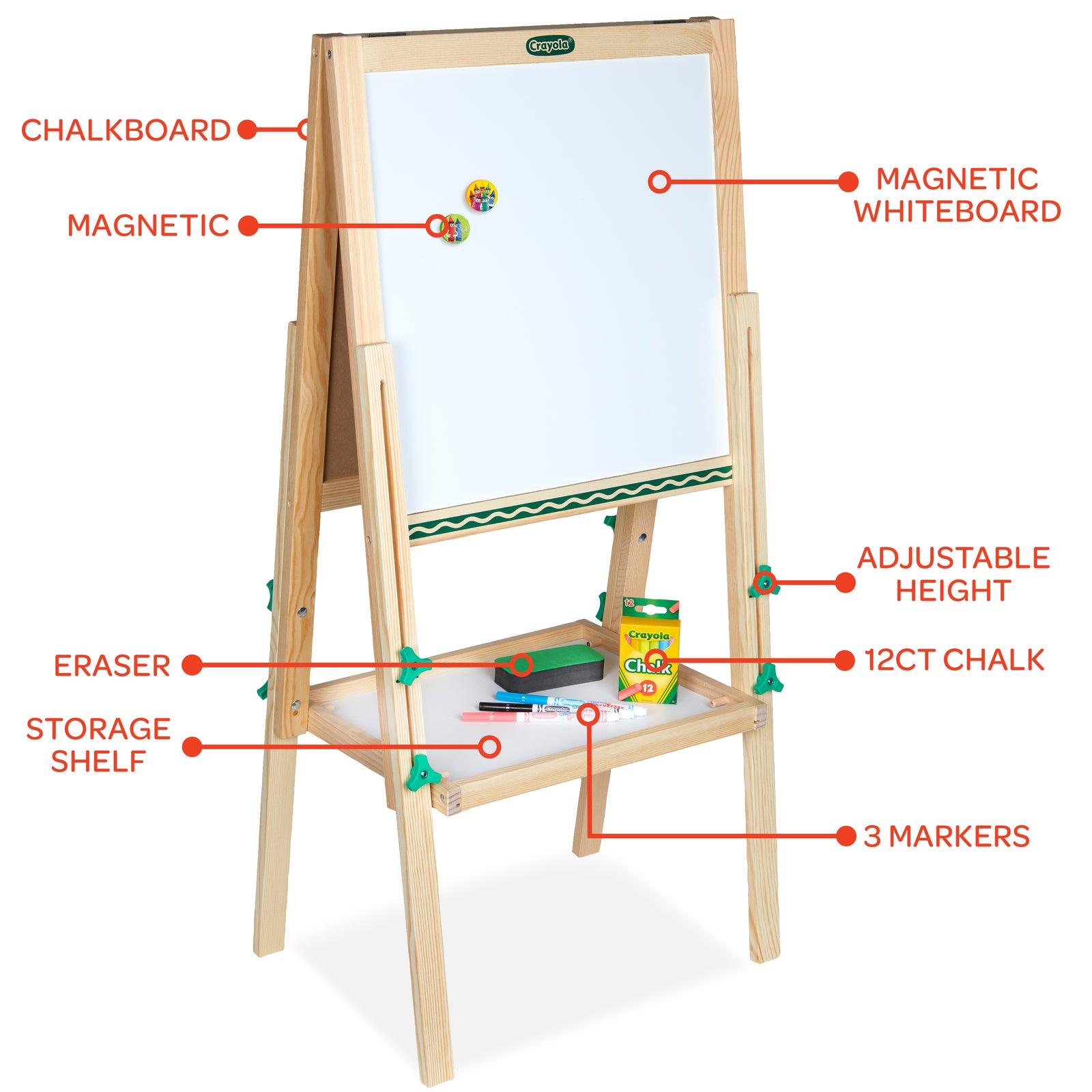 Crayola - Kids Wooden Art Easel