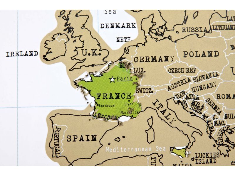 Scratch off World Map (Luckies of London)