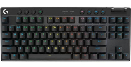 Logitech G PRO X TKL LIGHTSPEED Gaming Keyboard (Black)