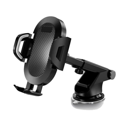 Rotation Mobile Phone Holder with Suction Stand - Black