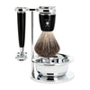 Muhle: Rytmo Safety Razor Shaving Set - Black