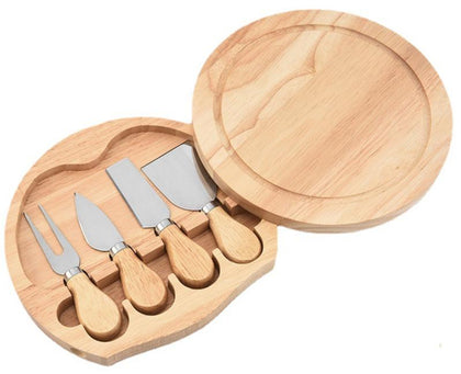Cheese Knife & Board Set (5 Pce)