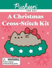 Pusheen: A Christmas Cross-Stitch Kit By Claire Belton