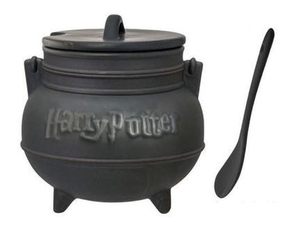 Harry Potter: Black Cauldron - Ceramic Novelty Mug with Spoon