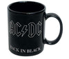 AC/DC - Back in Black Black Ceramic Novelty Mug