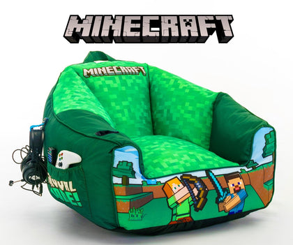 Minecraft Gaming Bean Bag (Minecraft Puff)