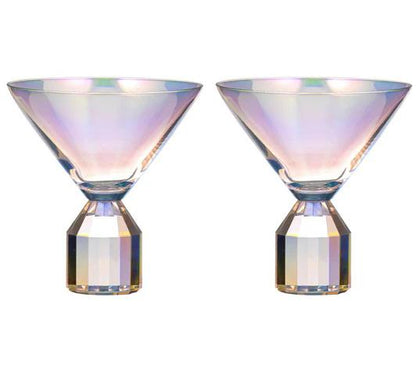 Tempa: Ava Opal Martini Glass Set