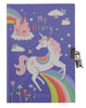 Tiger Tribe: Lockable Diary (Unicorn Rainbow)