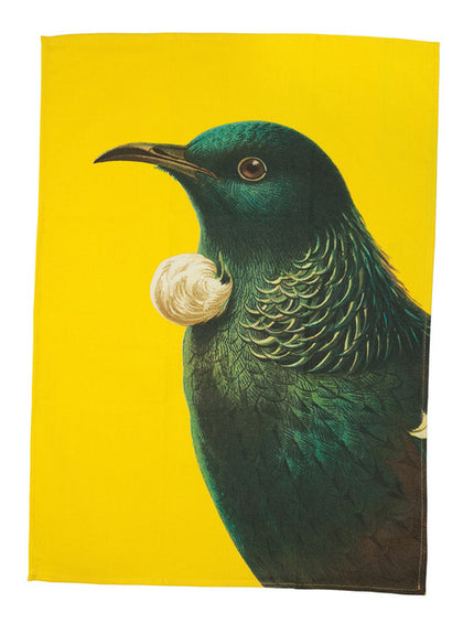 100% NZ: Bright Tui - Tea Towel