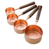 Ape Basics: Copper Plated Rose Gold Measuring Cups (Set of 4)