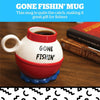 BigMouth: Gone Fishin' Novelty Mug
