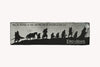 Lord of the Rings: The Fellowship Silhouette Bookmark