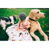 Little Unicorn: Single Cotton Muslin Swaddle - Woof
