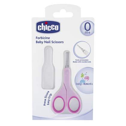 Chicco: Baby Nail Scissors - Pink