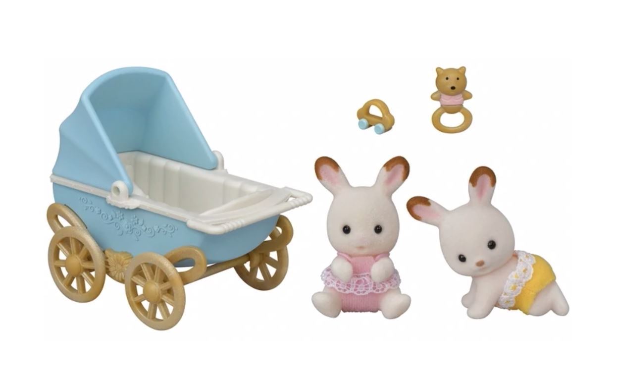 Sylvanian Families: Chocolate Rabbit Twins Set (5432)